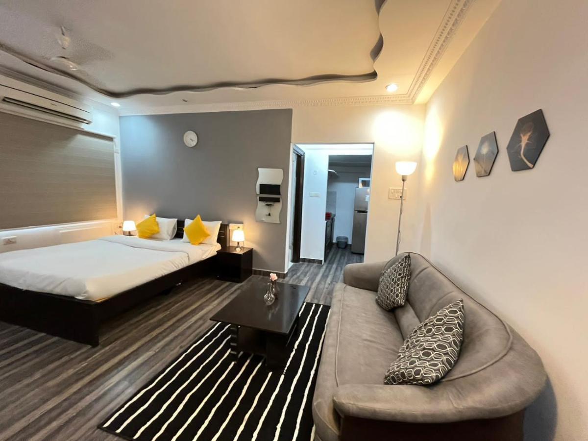 Bedchambers Serviced Apartments, Хайдарабад Экстерьер фото